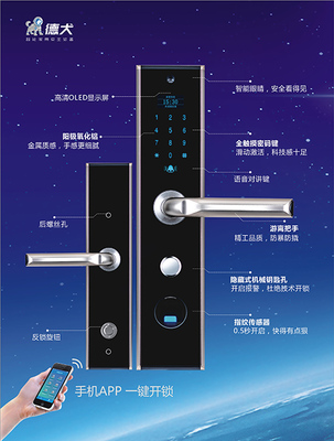 你的名字,我的德犬手機(jī)智能門鎖(圖)